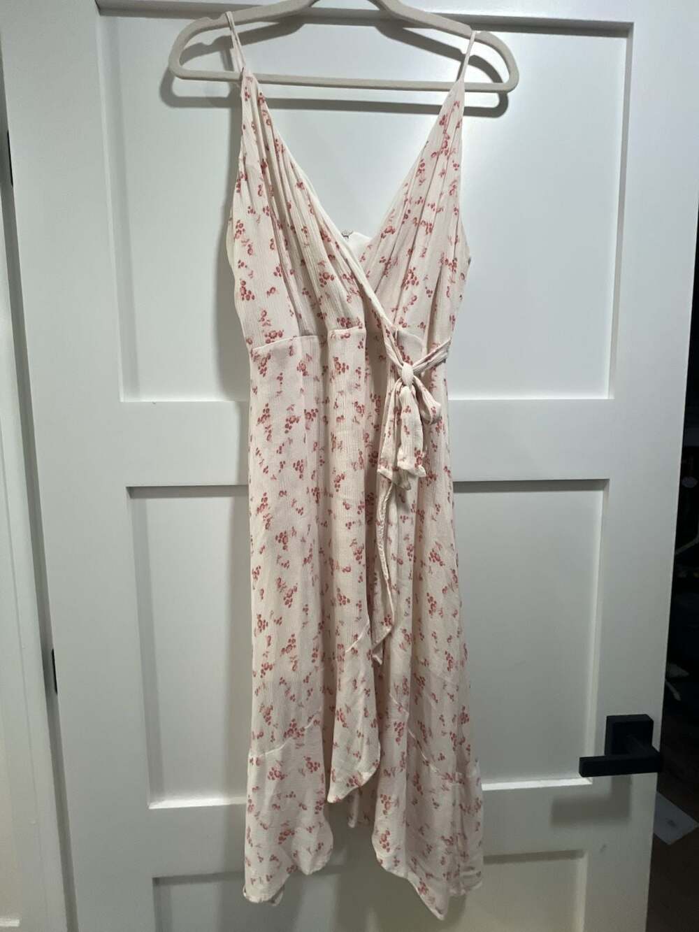 Altard State Floral Print Wrap Midi Dress Size L